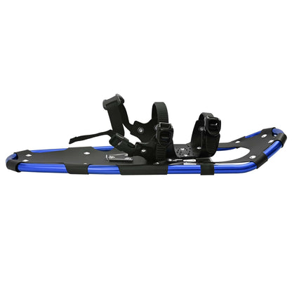 3 in 1 Snowshoes Blue and Black 63 x 21 cm Aluminum and HDPE
