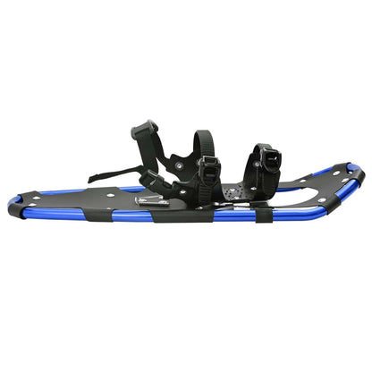 3 in 1 Snowshoes Blue and Black 63.5 x 21 cm Aluminum and HDPE