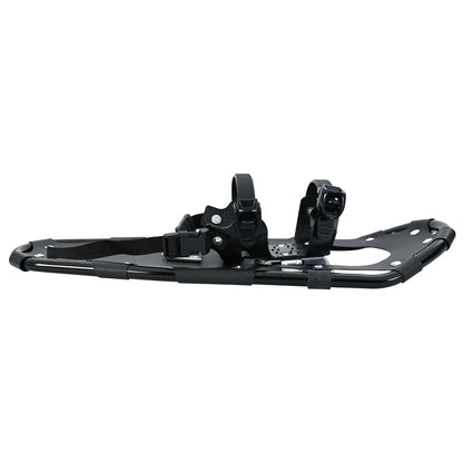 3 in 1 Snowshoes Black 63.5 x 21 cm Aluminum and HDPE
