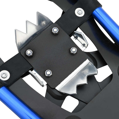 3 in 1 Snowshoes Blue and Black 78.5 x 22 cm Aluminum and HDPE