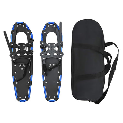 3 in 1 Snowshoes Blue and Black 78.5 x 22 cm Aluminum and HDPE