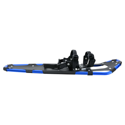3 in 1 Snowshoes Blue and Black 78.5 x 22 cm Aluminum and HDPE