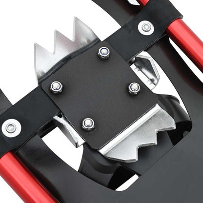 3 in 1 Snowshoes Red and Black 78.5 x 22 cm Aluminum and HDPE