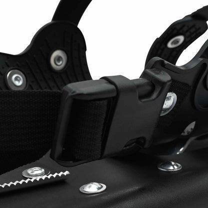3 in 1 Snowshoes Black 78.5 x 22 cm Aluminum and HDPE