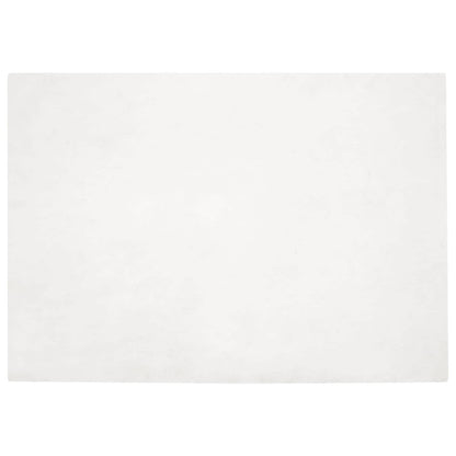 Anti-Slip Faux Rabbit Fur Rug OLITE White 140 x 200 cm