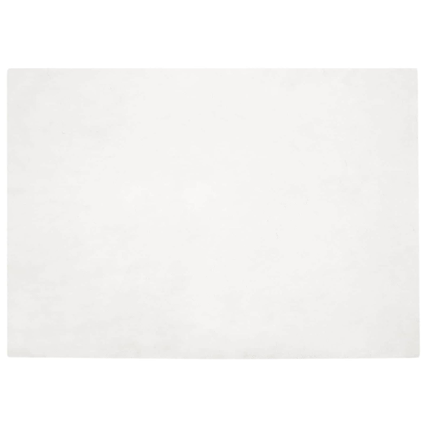 Anti-Slip Faux Rabbit Fur Rug OLITE White 160 x 230 cm