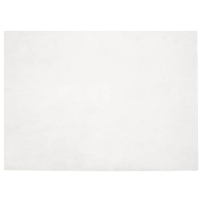 Anti-Slip Faux Rabbit Fur Rug OLITE White 240 x 340 cm