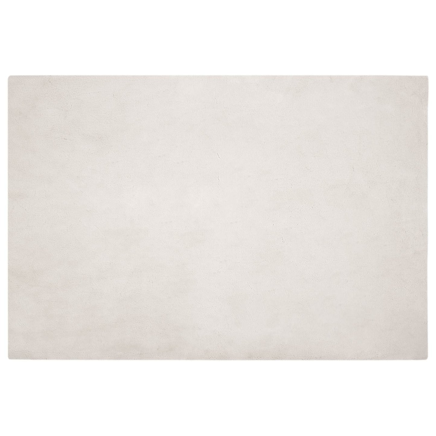 Anti-Slip Faux Rabbit Fur Rug OLITE Beige 120 x 170 cm