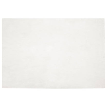 Anti-Slip Faux Rabbit Fur Rug OLITE Cream 120 x 170 cm