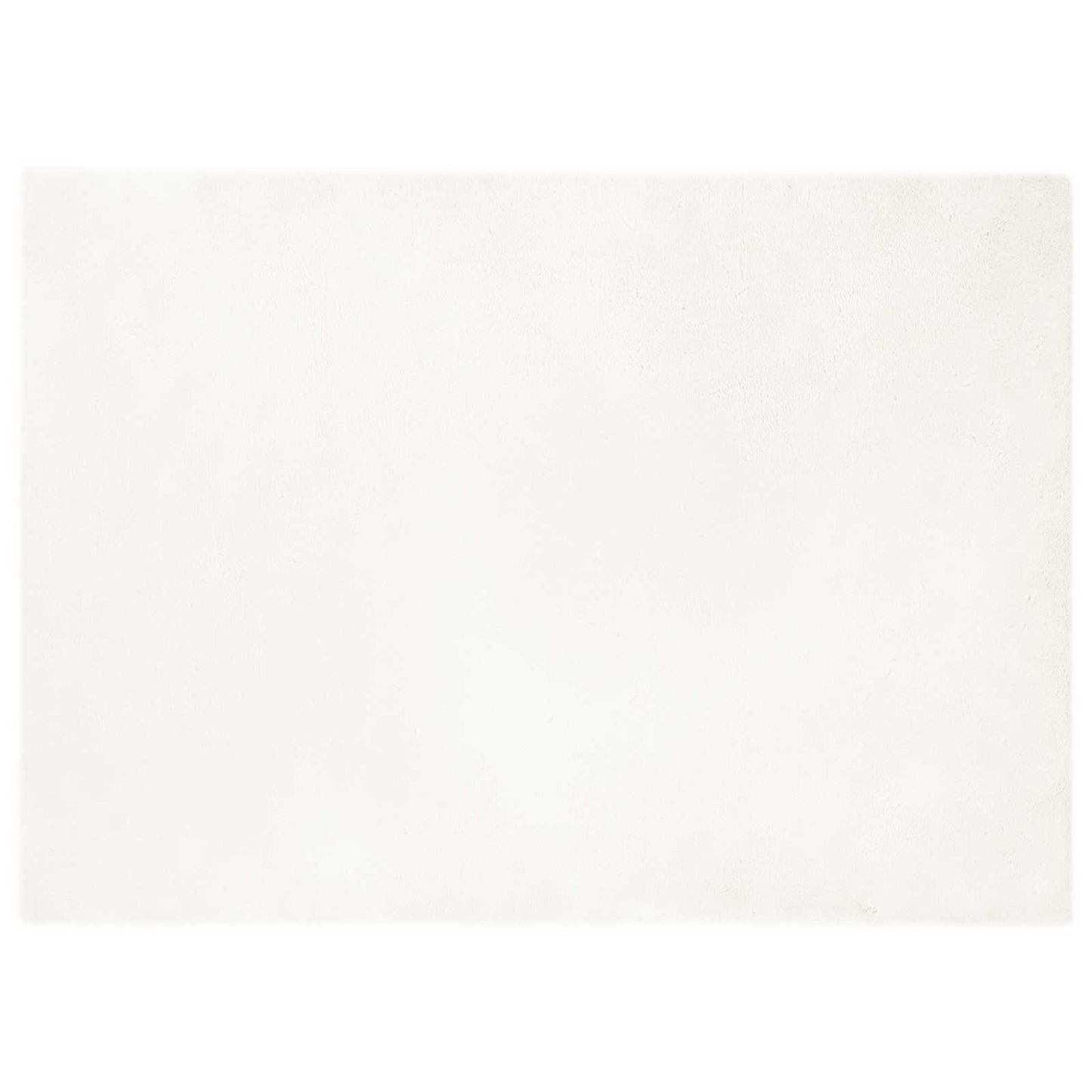 Anti-Slip Faux Rabbit Fur Rug OLITE Cream 240 x 340 cm