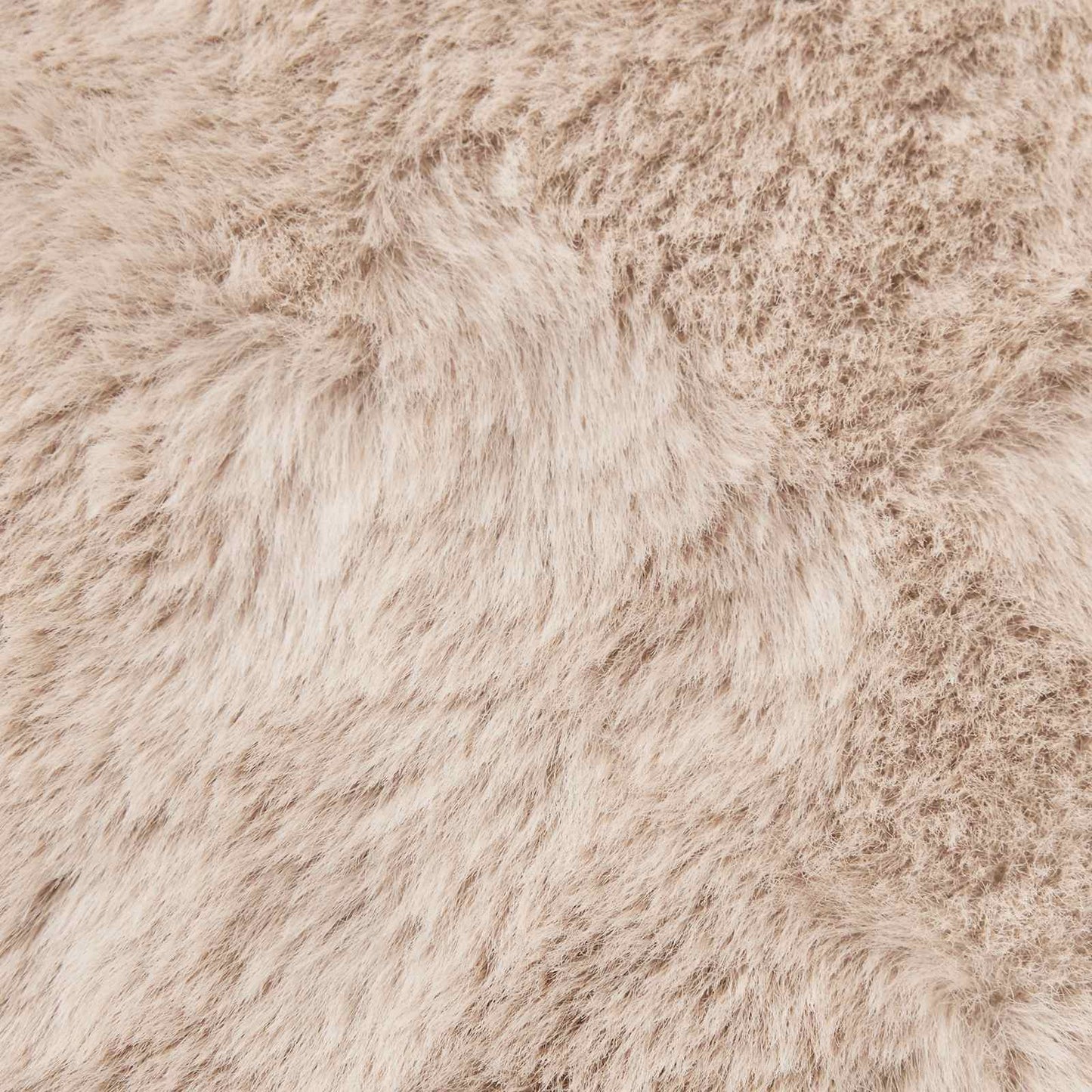 Anti-Slip Faux Rabbit Fur Rug OLITE Taupe 160 x 230 cm