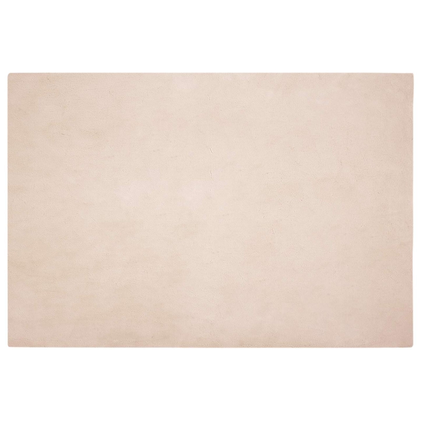 Anti-Slip Faux Rabbit Fur Rug OLITE Taupe 160 x 230 cm