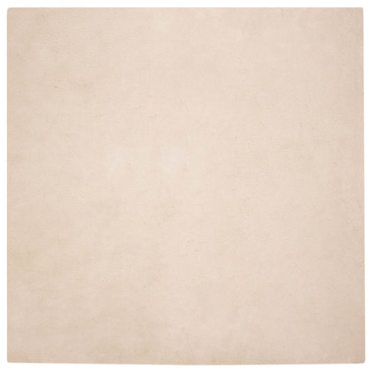 Anti-Slip Faux Rabbit Fur Rug OLITE Taupe 200 x 200 cm