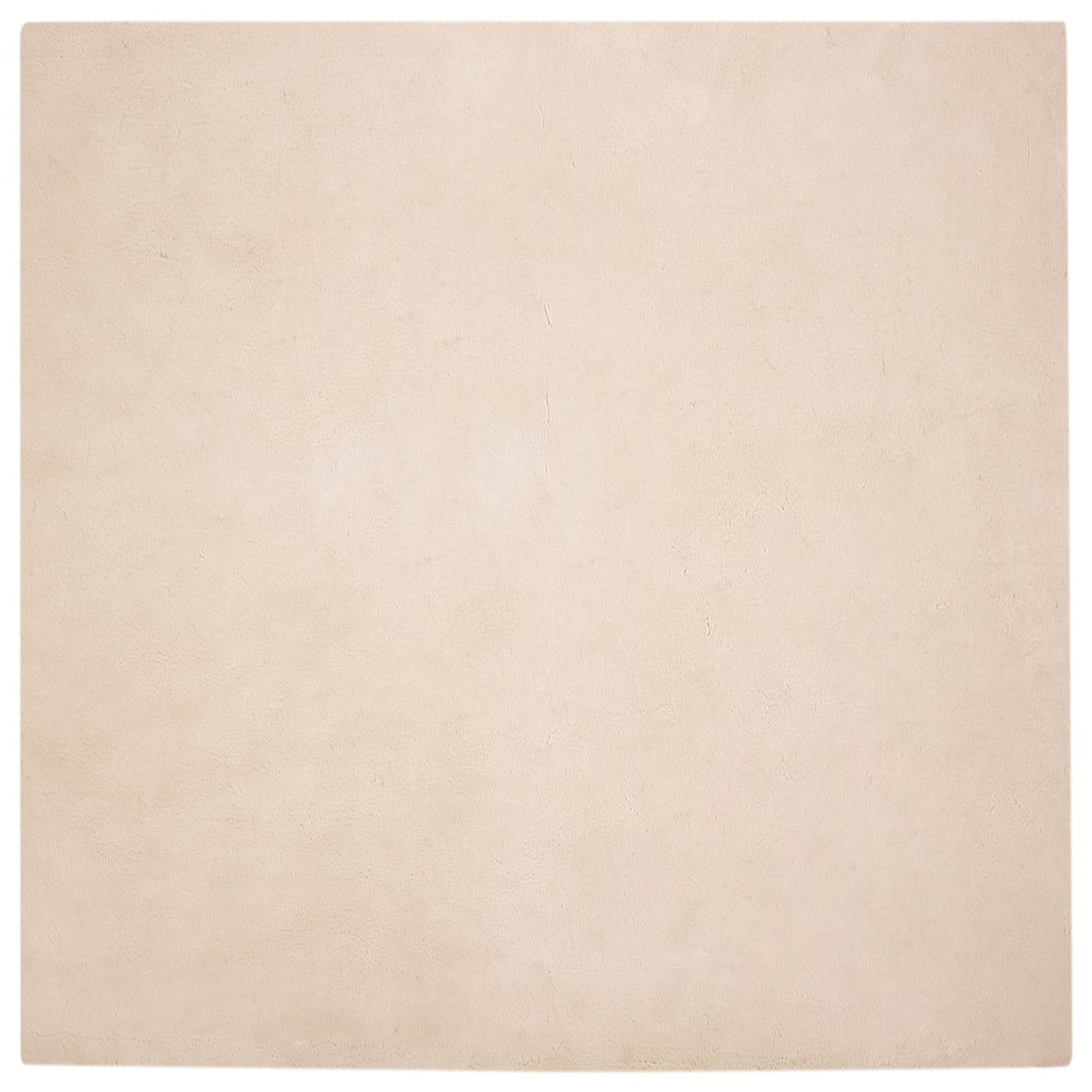 Anti-Slip Faux Rabbit Fur Rug OLITE Taupe 240 x 240 cm