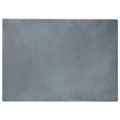 Anti-Slip Faux Rabbit Fur Rug OLITE Anthracite 200 x 280 cm