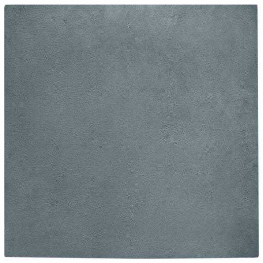 Anti-Slip Faux Rabbit Fur Rug OLITE Anthracite 200 x 200 cm