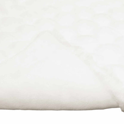 Anti-Slip Faux Rabbit Fur Blanket Olite White 130 x 150 cm