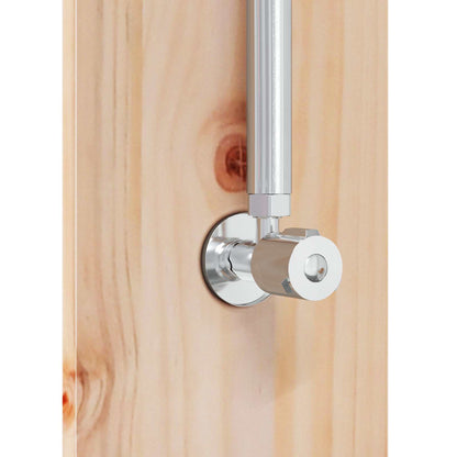 Outdoor Shower 206 cm Solid Pine Wood and Stainless Steel