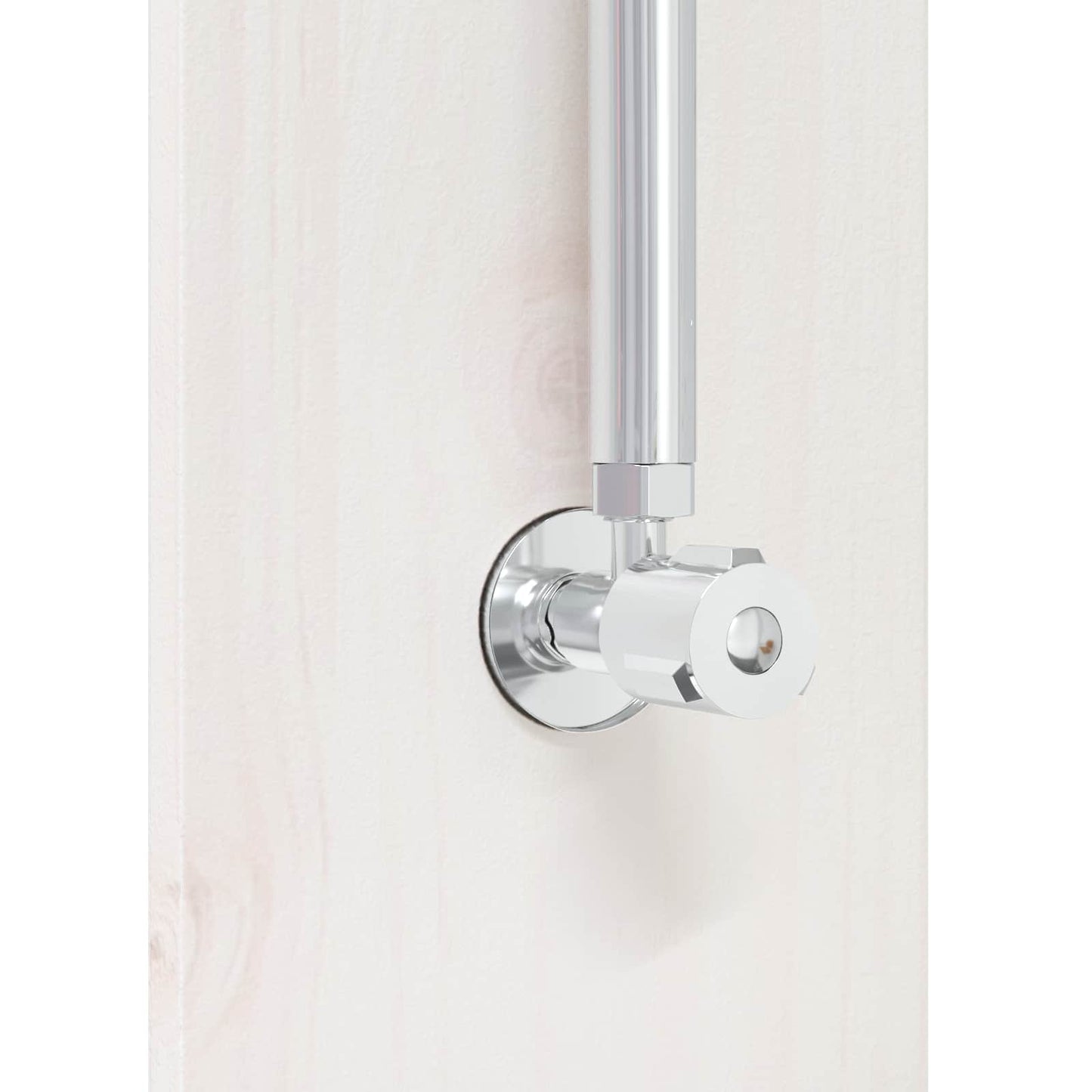 Outdoor Shower White 75 x 76 x 217 cm Solid Pine Wood