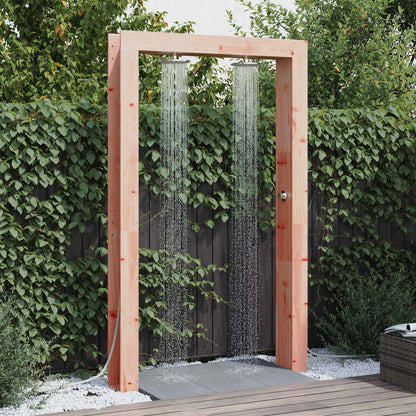 Outdoor Shower 226 cm Solid Douglas Wood and Stainless Steel