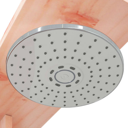 Outdoor Shower 214.5 cm Solid Douglas Wood and Stainless Steel