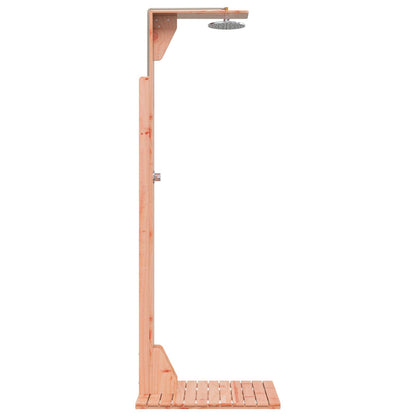 Outdoor Shower 214.5 cm Solid Douglas Wood and Stainless Steel