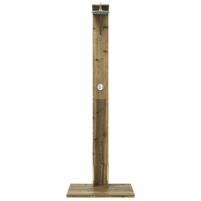 Outdoor Shower 214.5 cm Natural