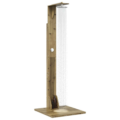 Outdoor Shower 214.5 cm Natural