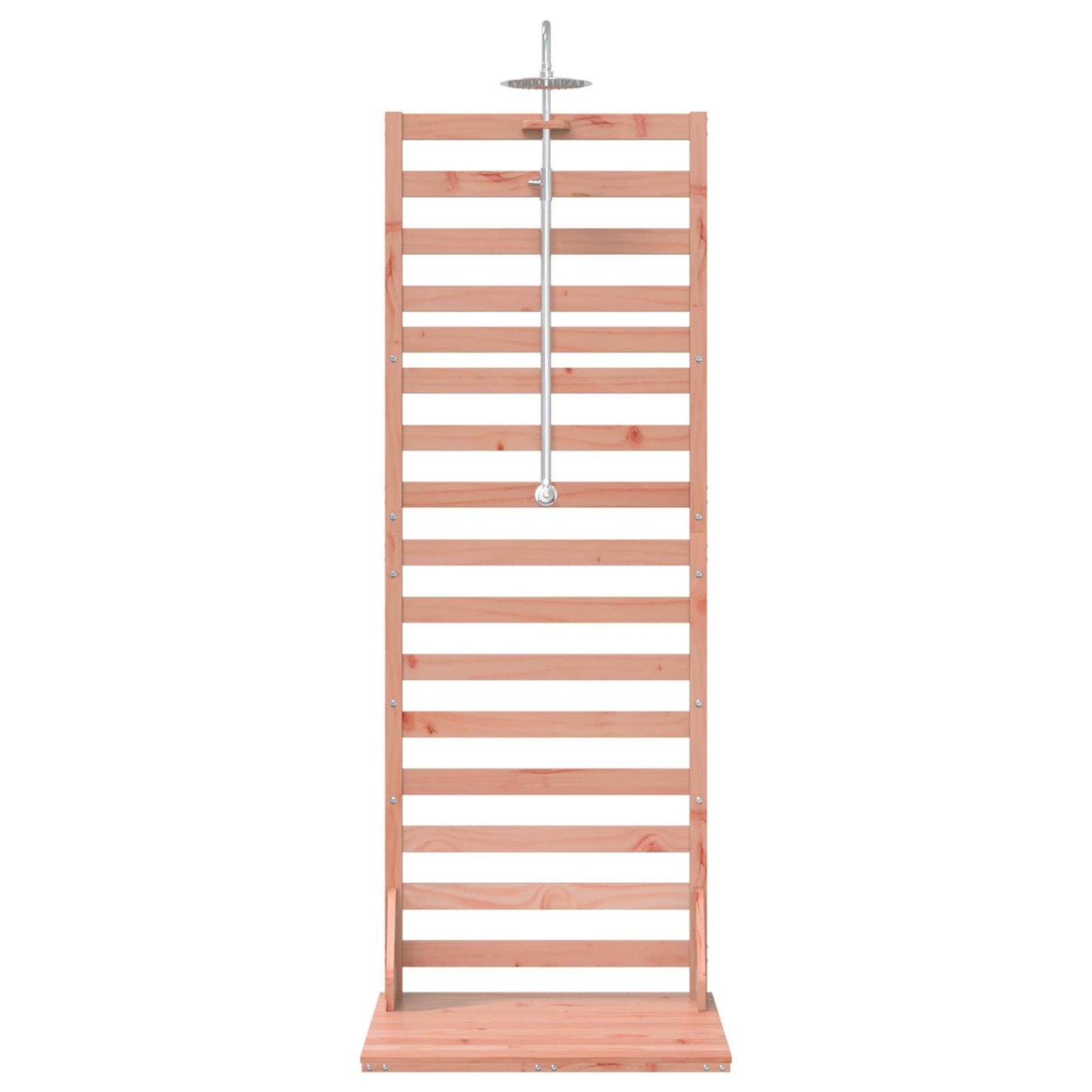 Outdoor Shower 225 cm Solid Douglas Wood and Stainless Steel