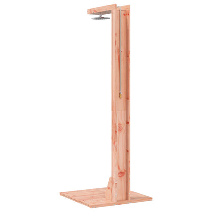Outdoor Shower 210 cm Solid Douglas Wood and Stainless Steel