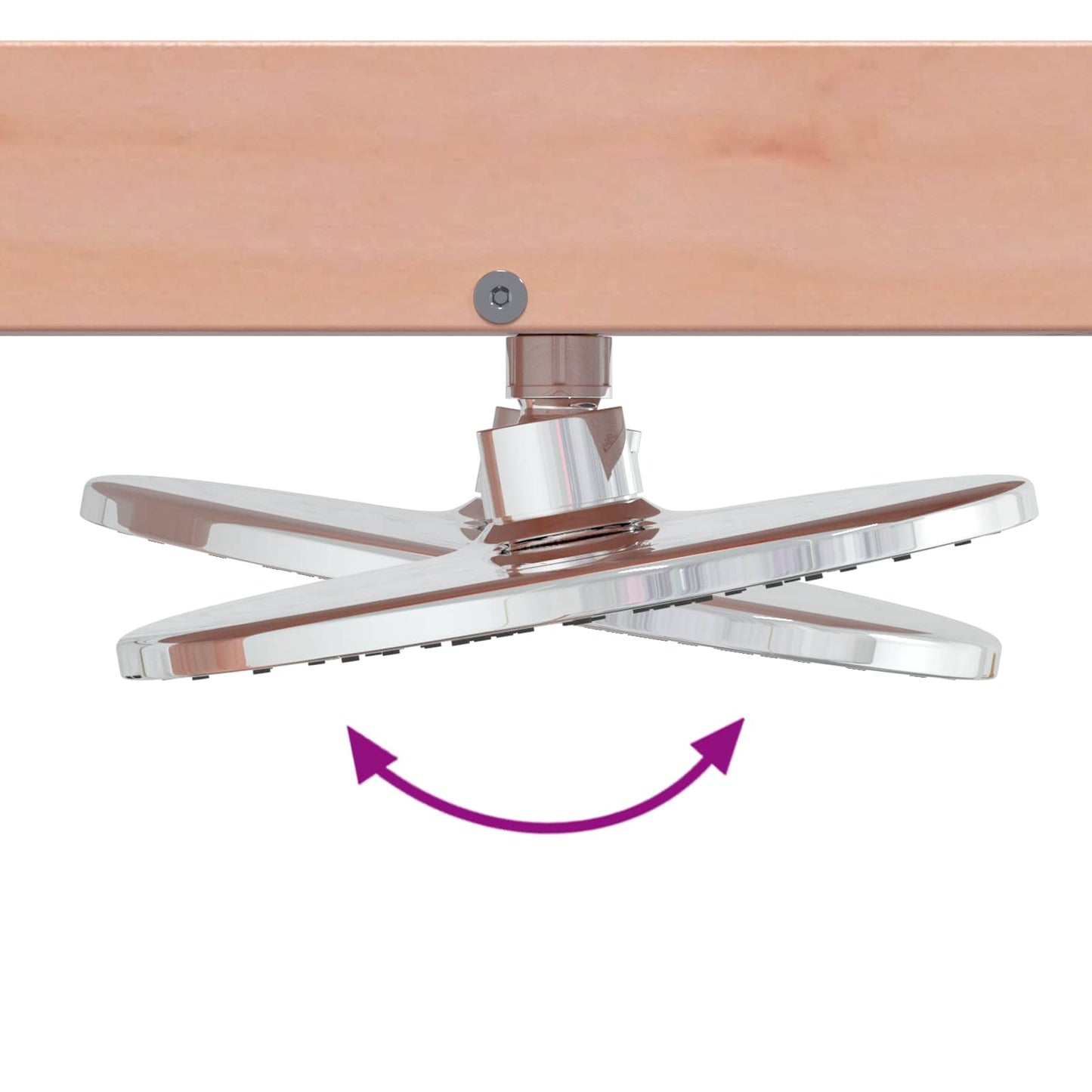 Outdoor Shower 210 cm Solid Douglas Wood and Stainless Steel