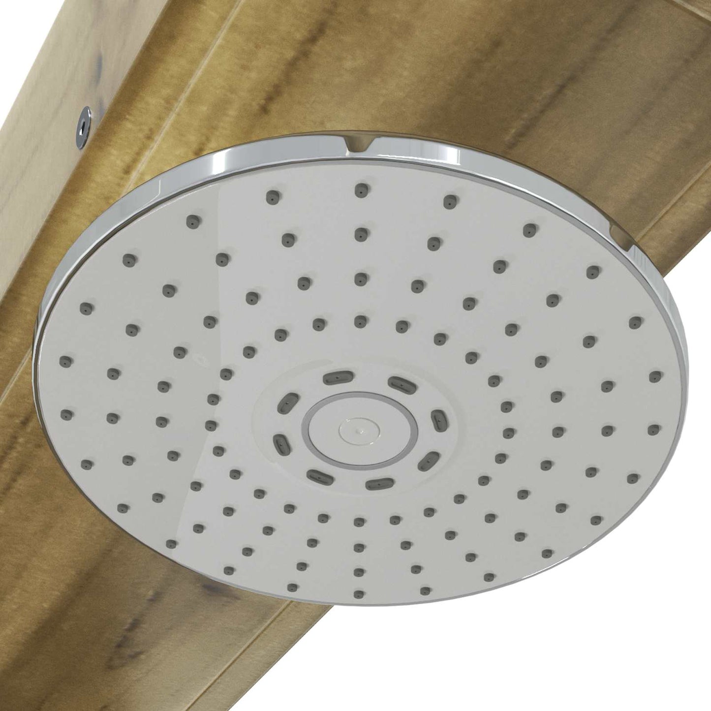 Outdoor Shower 210 cm Impregnated Pine Wood and Stainless Steel