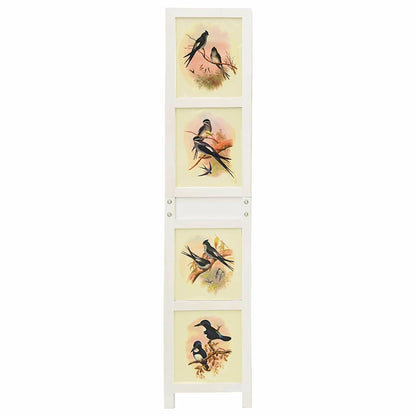 Romdivider Panel Folding White 106 x 165 cm MDF