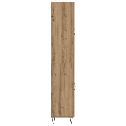 Highboard 2 pcs Artisan Oak 69.5 x 34 x 180 cm Engineered Wood