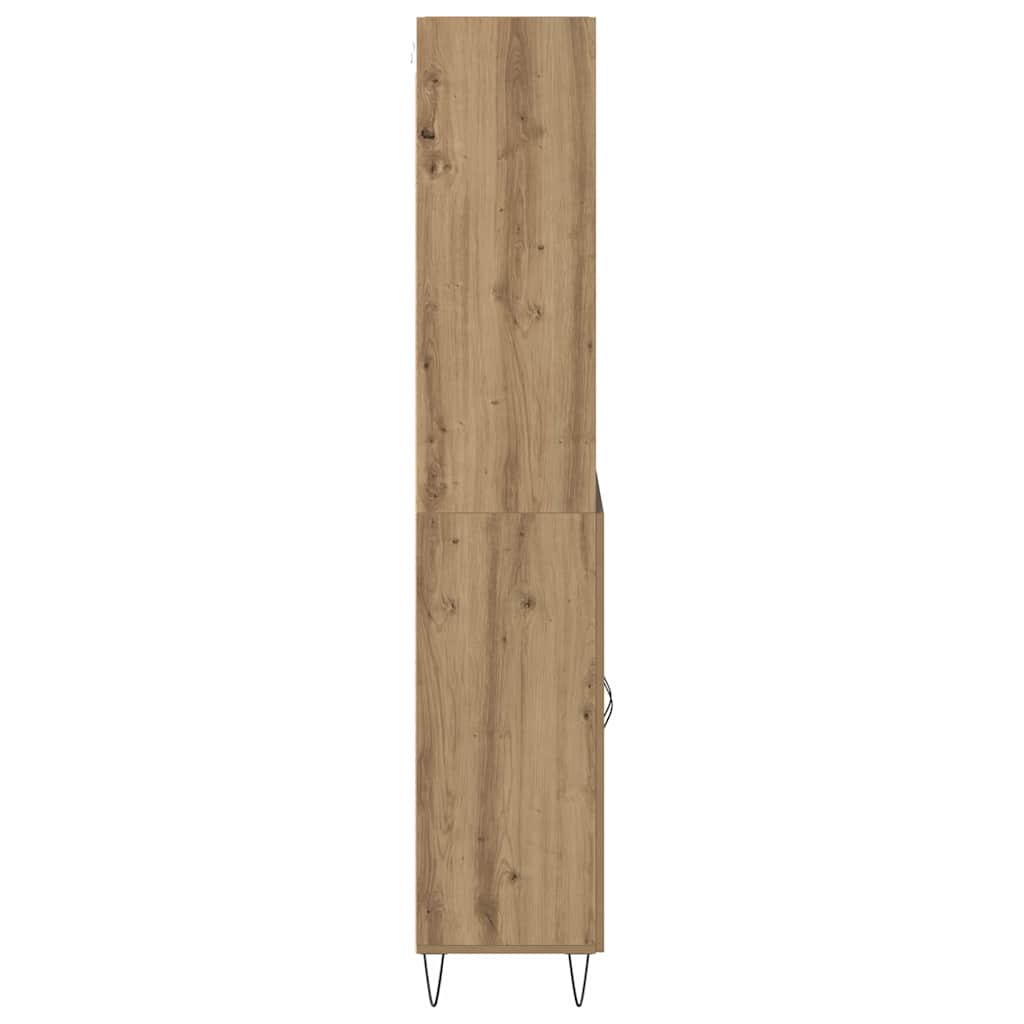 Highboard 2 pcs Artisan Oak 69.5 x 34 x 180 cm Engineered Wood