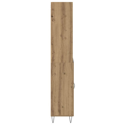 Highboard 2 pcs Artisan Oak 69.5 x 34 x 180 cm Engineered Wood