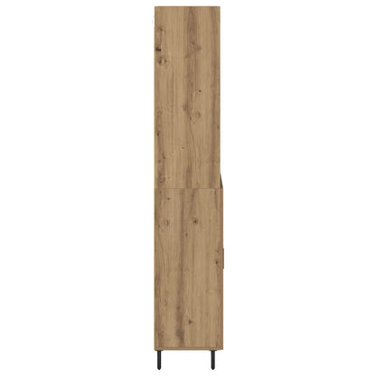Highboard 2 pcs Artisan Oak 69.5 x 32.5 x 180 cm