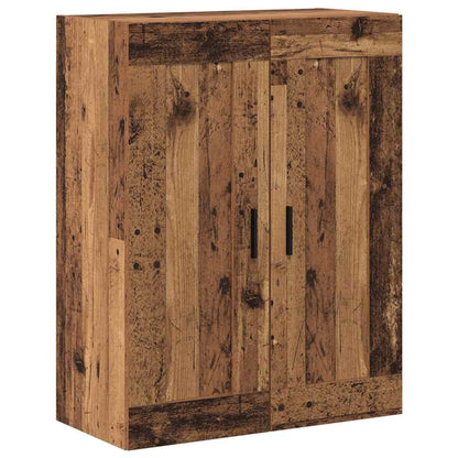 Highboard 2 pcs Old Wood Engineered Wood