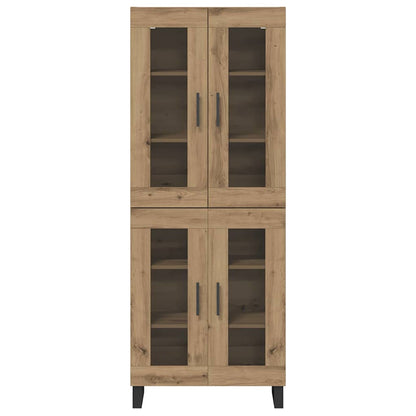 Highboard 2 pcs Artisan Oak 69.5 x 34 x 180 cm Engineered Wood