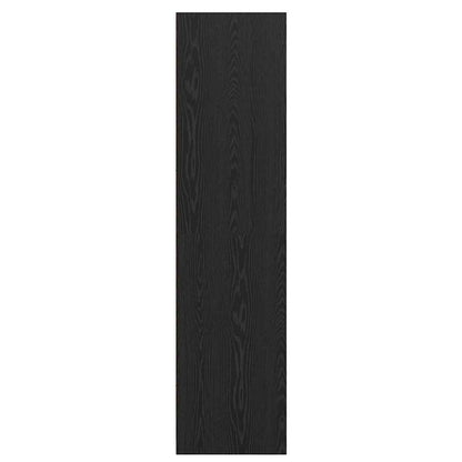 Wardrobe with Shelf Black Oak 50 x 30 x 200 cm Engineered Wood