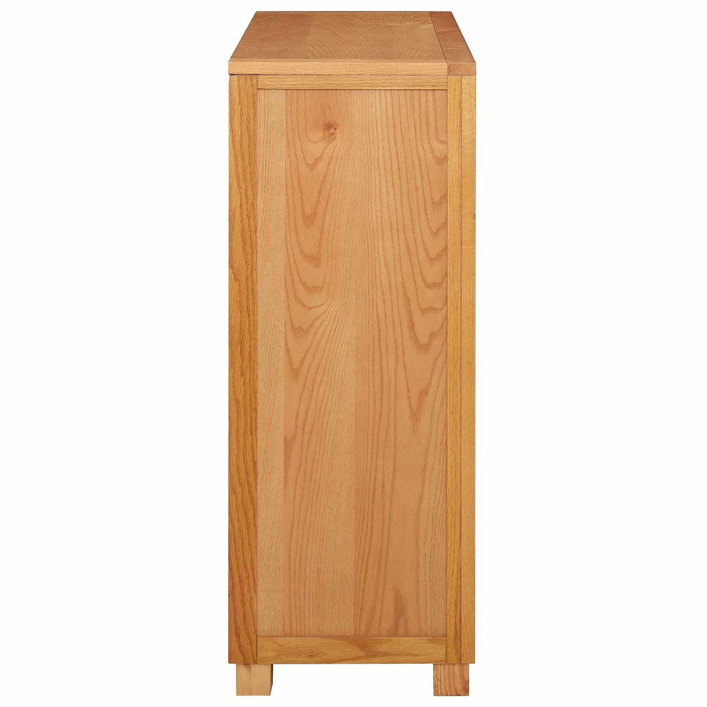 Cabinet with Shelf Brown 80 x 35 x 95 cm Solid Oak Wood