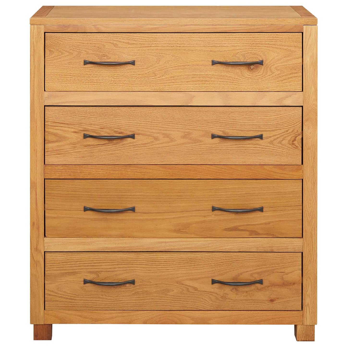 Cabinet with Drawer Brown 80 x 35 x 95 cm Solid Oak Wood