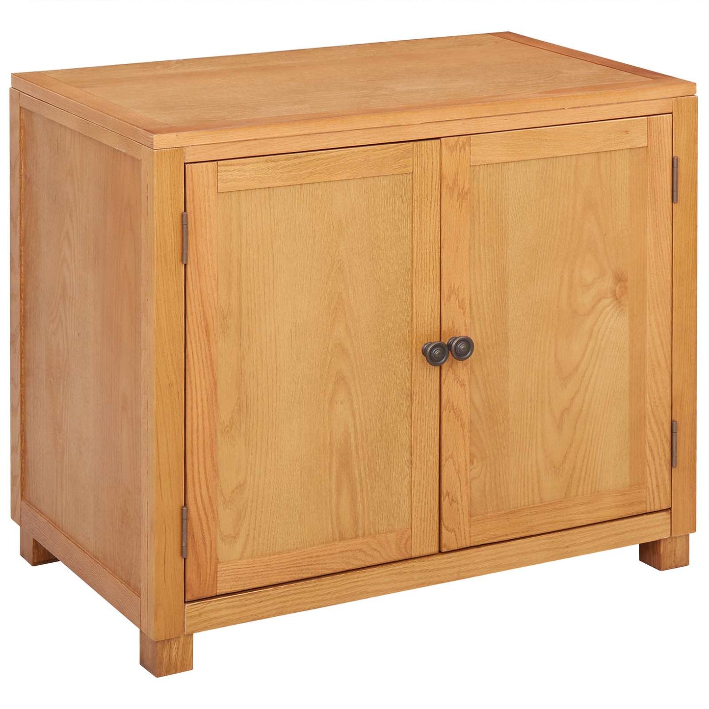 Cabinet with Storage Brown 78 x 50 x 70 cm Solid Oak Wood