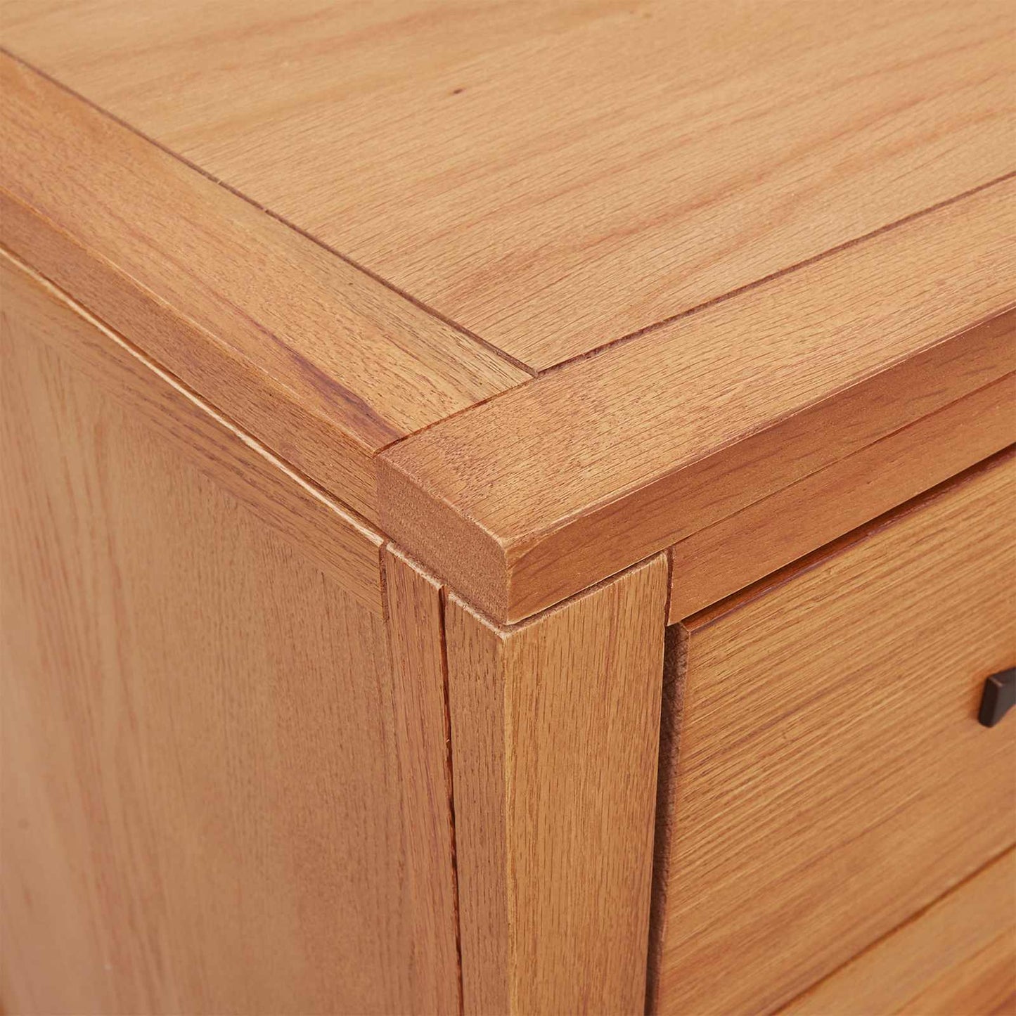 Cabinet with Drawer Brown 80 x 50 x 70 cm Solid Oak Wood