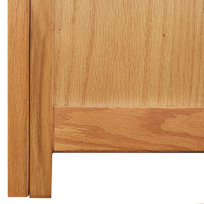 Storage Box with Storage 50 x 45 x 45 cm Solid Oak Wood