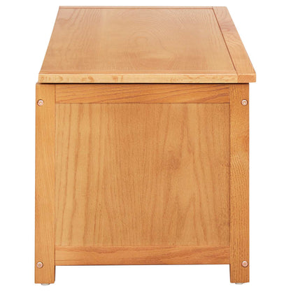 Storage Box 90 x 45 x 45 cm Solid Oak Wood