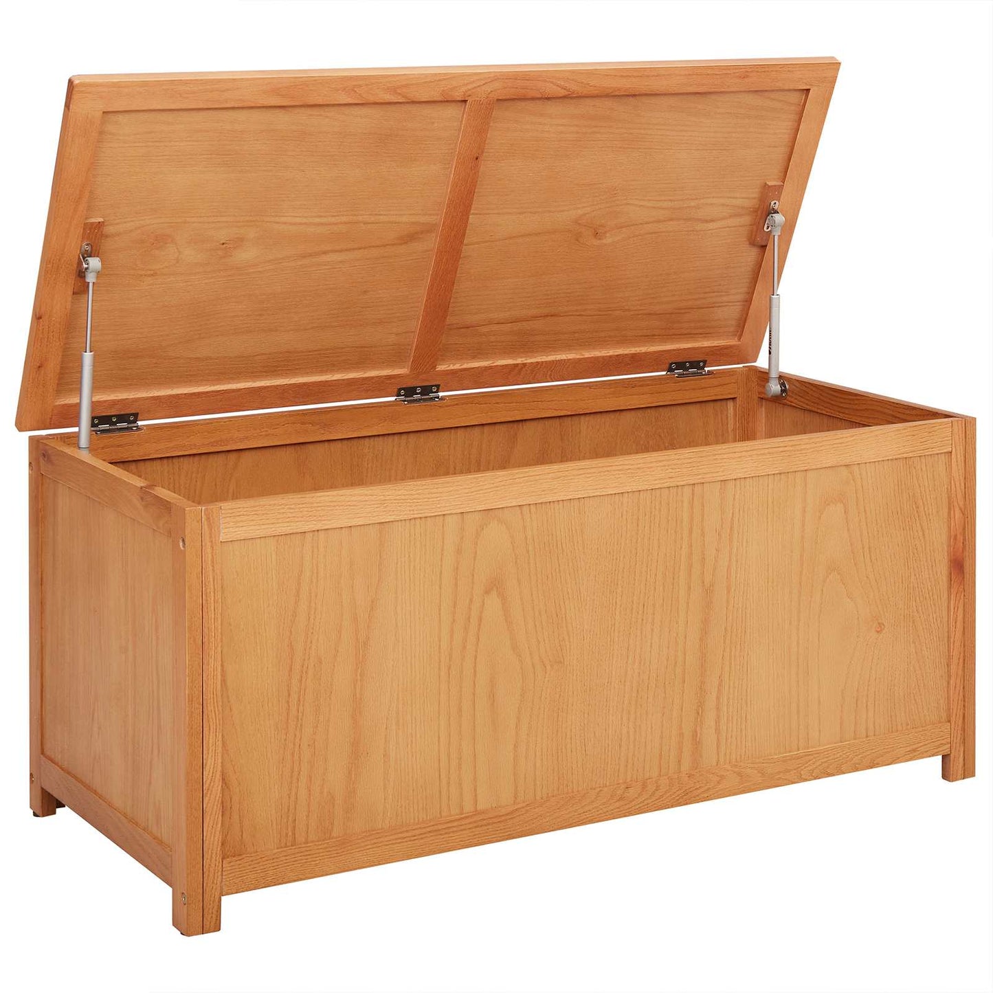 Storage Box 110 x 45 x 45 cm Solid Oak Wood