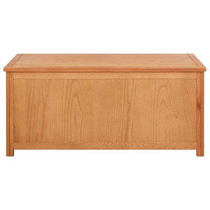 Storage Box 110 x 45 x 45 cm Solid Oak Wood