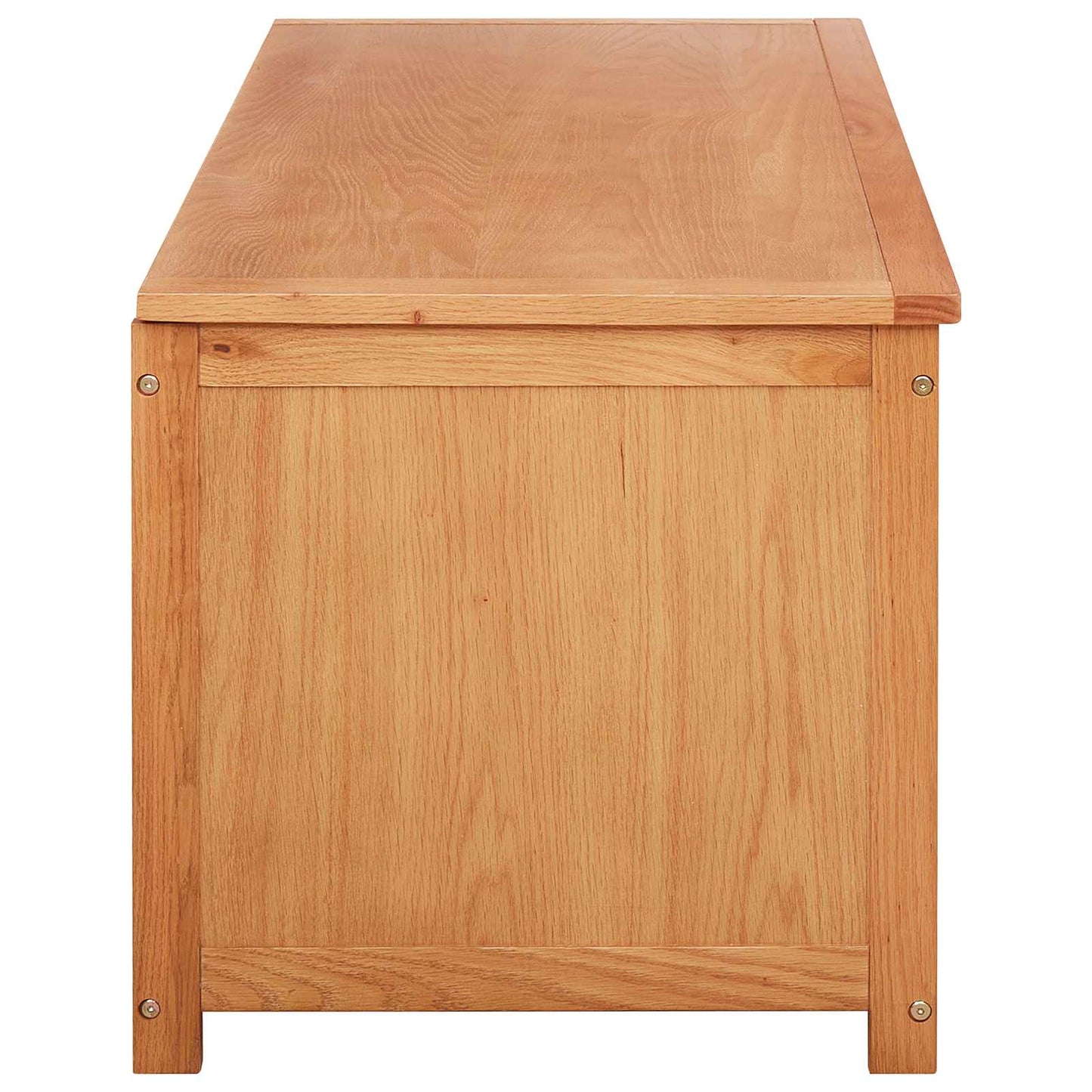 Storage Box 110 x 45 x 45 cm Solid Oak Wood
