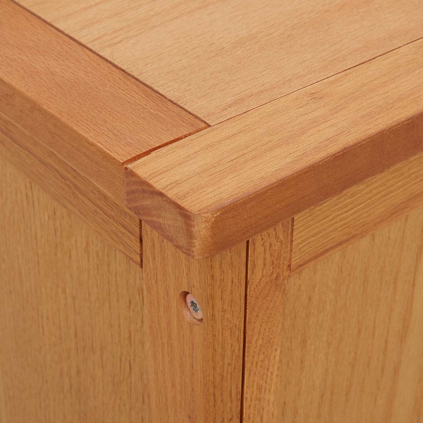 Storage Box 150 x 45 x 45 cm Solid Oak Wood